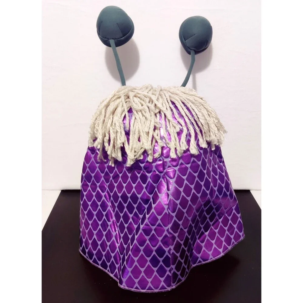 Disney Monsters Inc. Boo Purple Monster Halloween Headpiece Kids M 3T-4T NEW - Picture 5 of 6